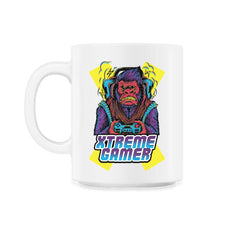 Extreme Gorilla Gamer Funny Humor T-Shirt Tee Shirt Gift 11oz Mug