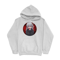 Anime Vampire Girl Halloween Design Gift design Hoodie - White