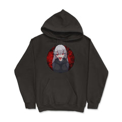 Anime Vampire Girl Halloween Design Gift design Hoodie - Black